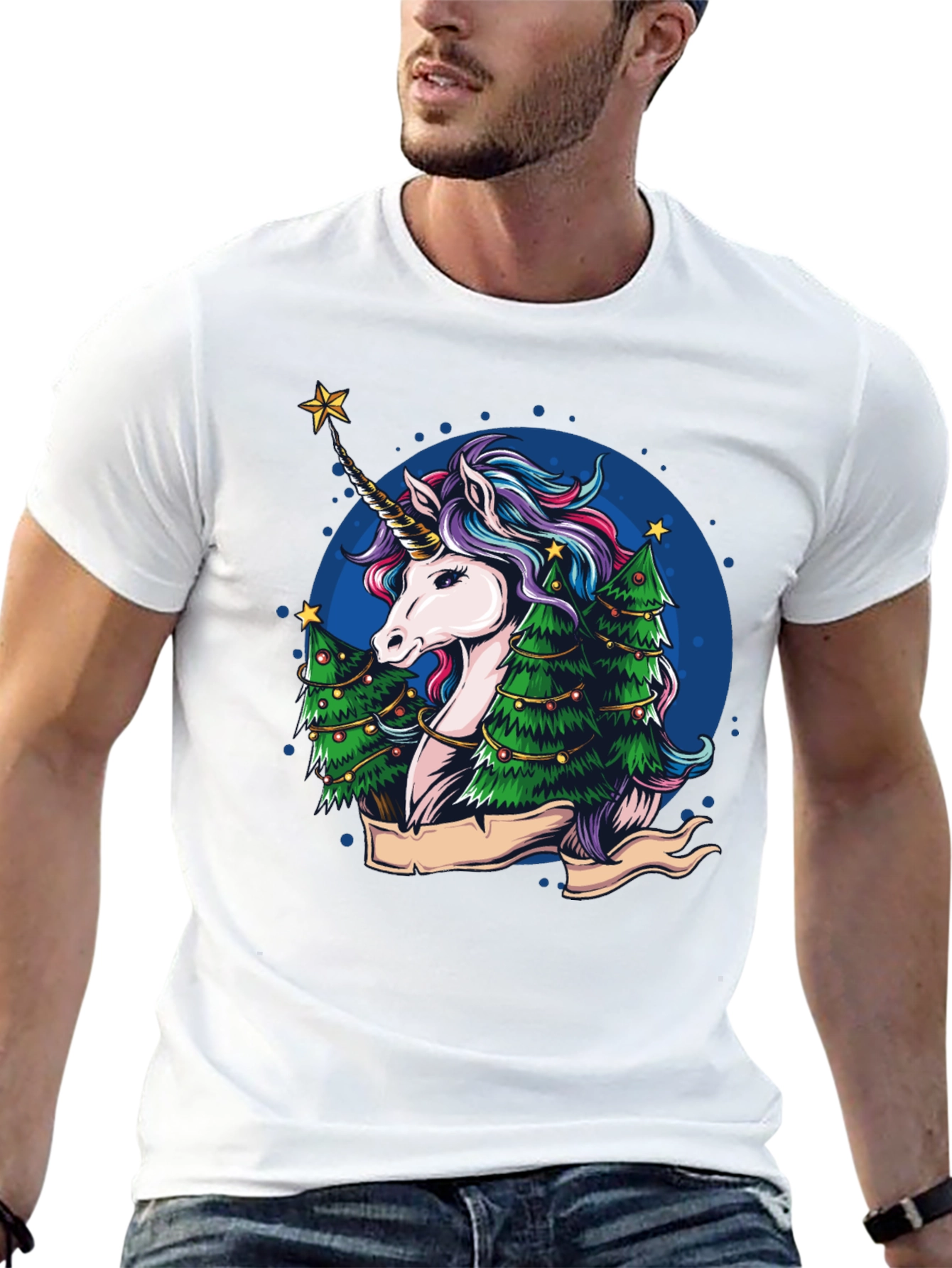 Unicorn Christmas T-Shirt