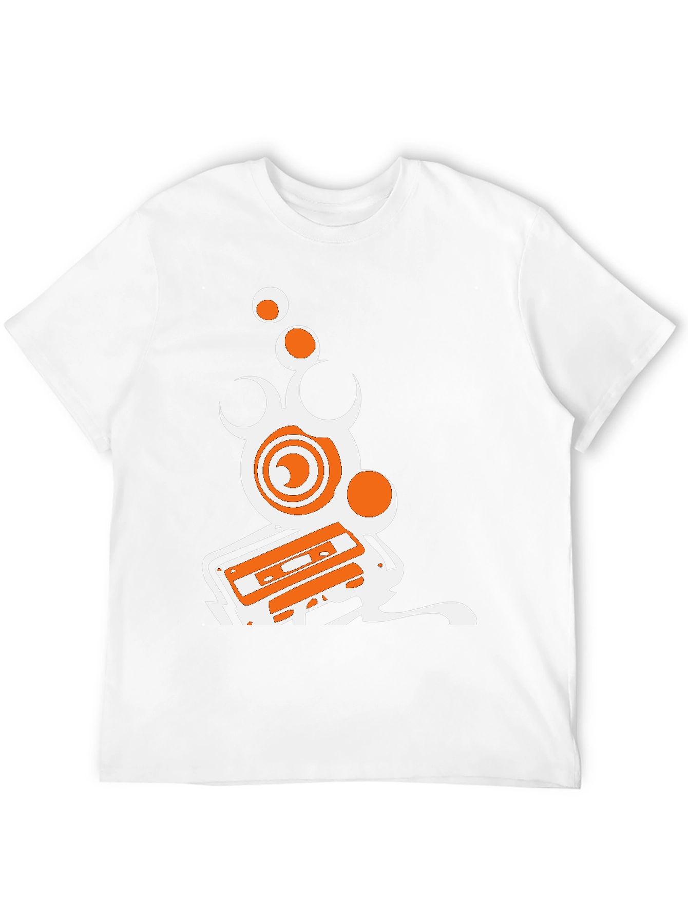 Retro Music T-Shirt - Black Graphic Tee