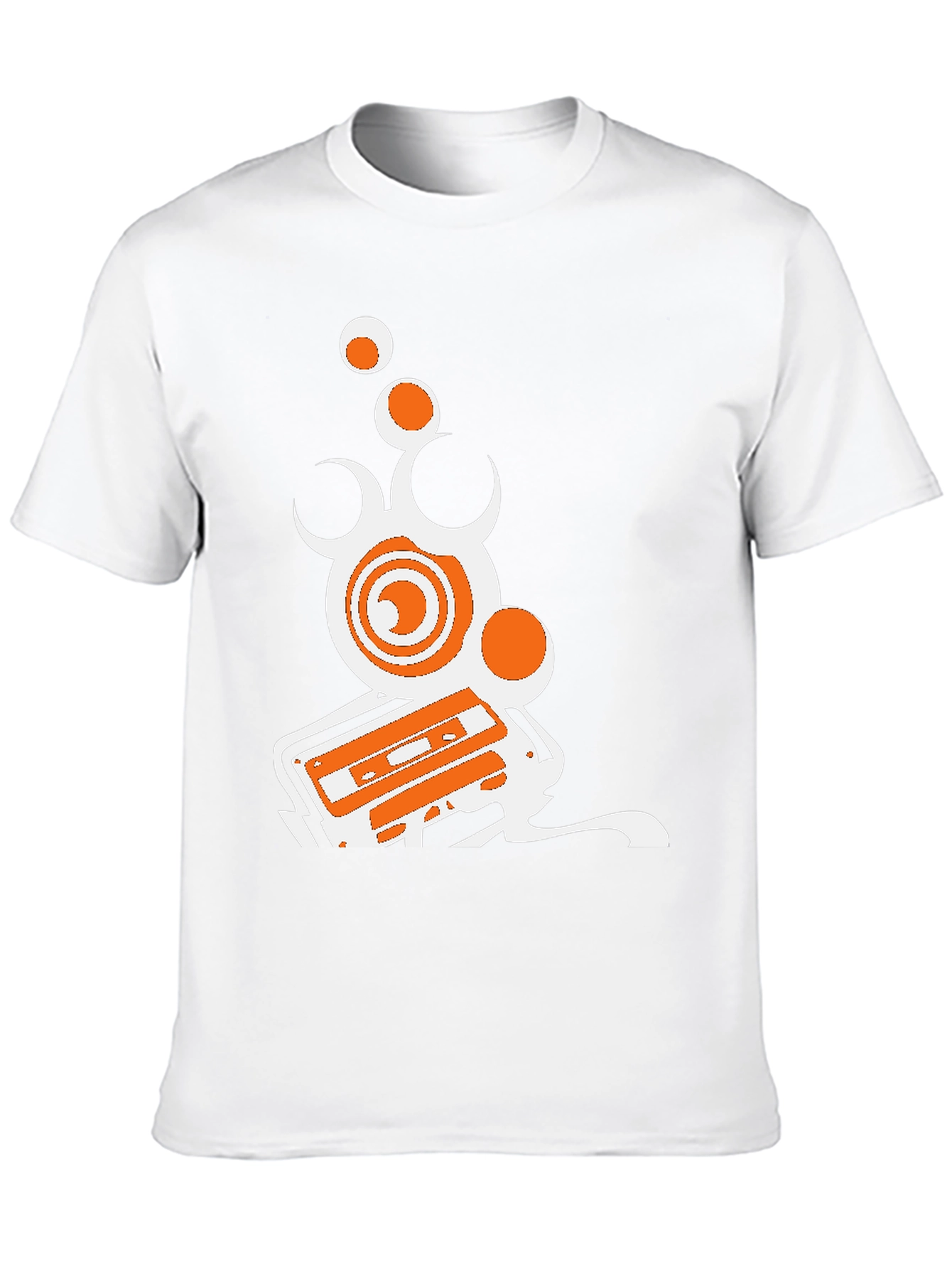 Retro Music T-Shirt - Black Graphic Tee