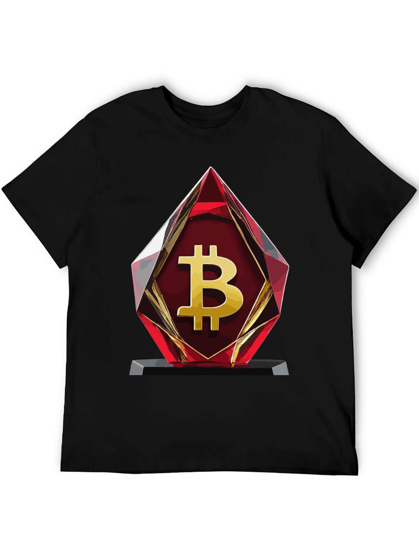 Bitcoin Trophy T-Shirt - Crypto Currency Tee