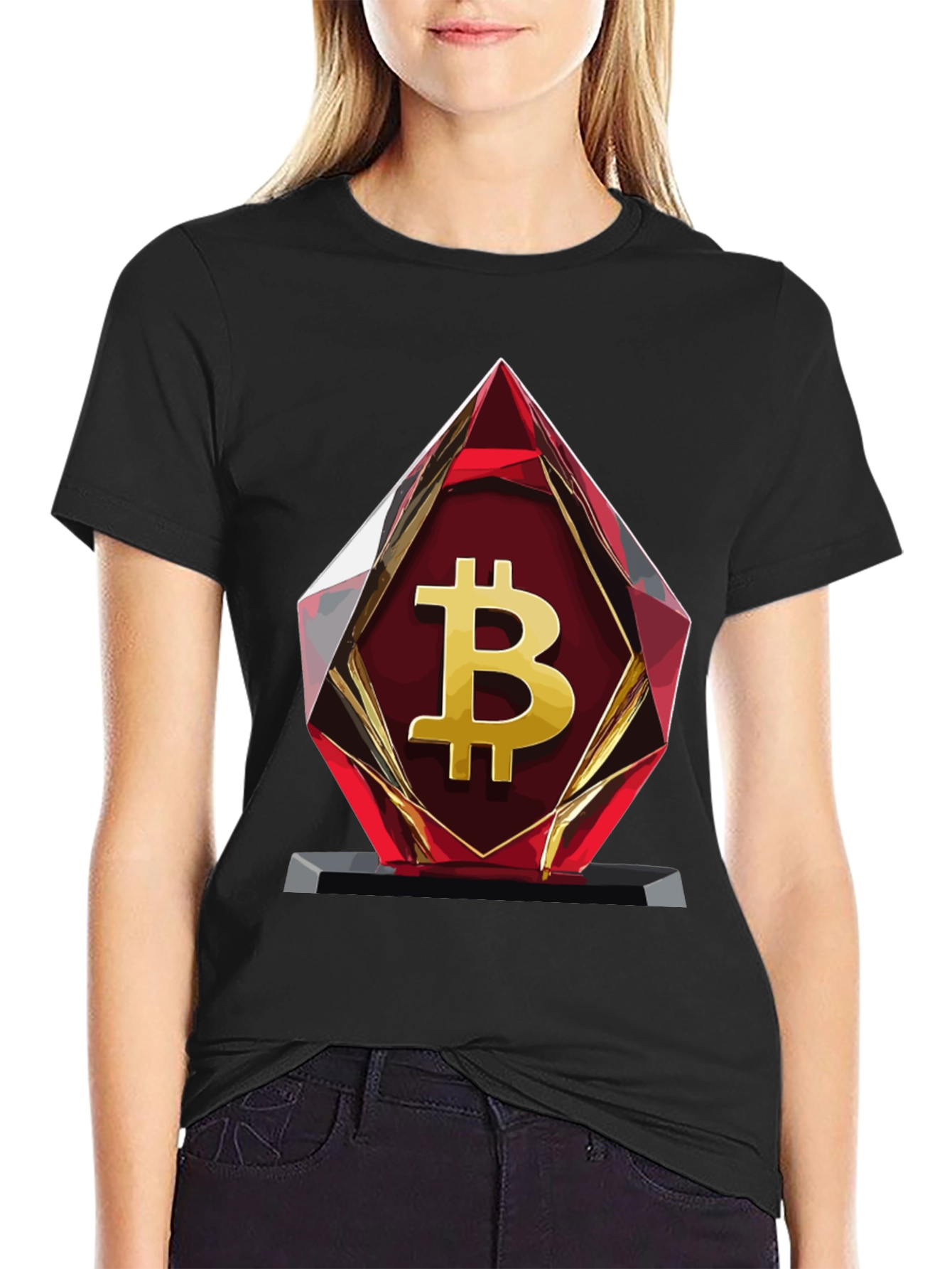 Bitcoin Trophy T-Shirt - Crypto Currency Tee