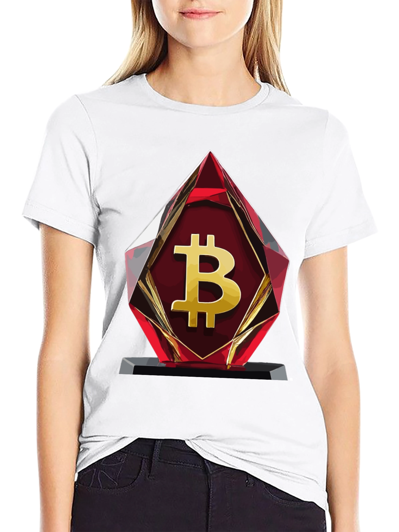 Bitcoin Trophy T-Shirt - Crypto Currency Tee