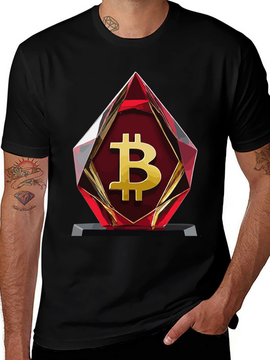 Bitcoin Trophy T-Shirt - Crypto Currency Tee