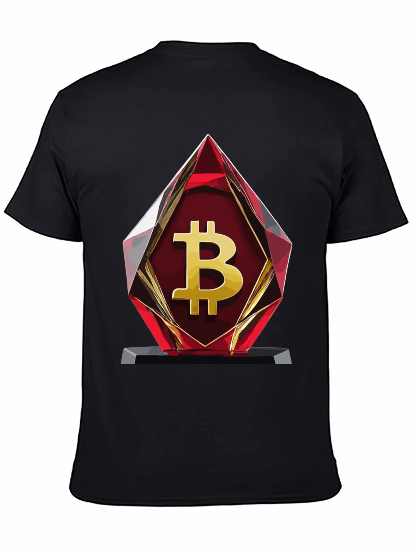 Bitcoin Trophy T-Shirt - Crypto Currency Tee