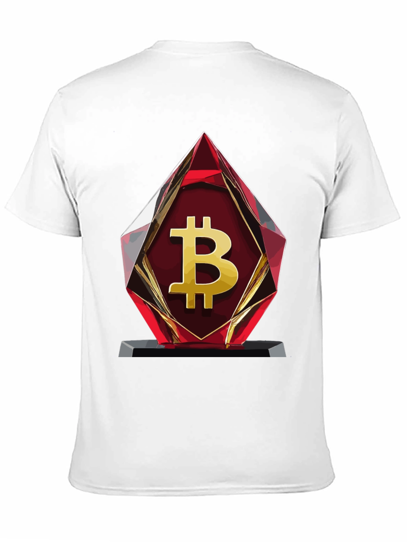 Bitcoin Trophy T-Shirt - Crypto Currency Tee