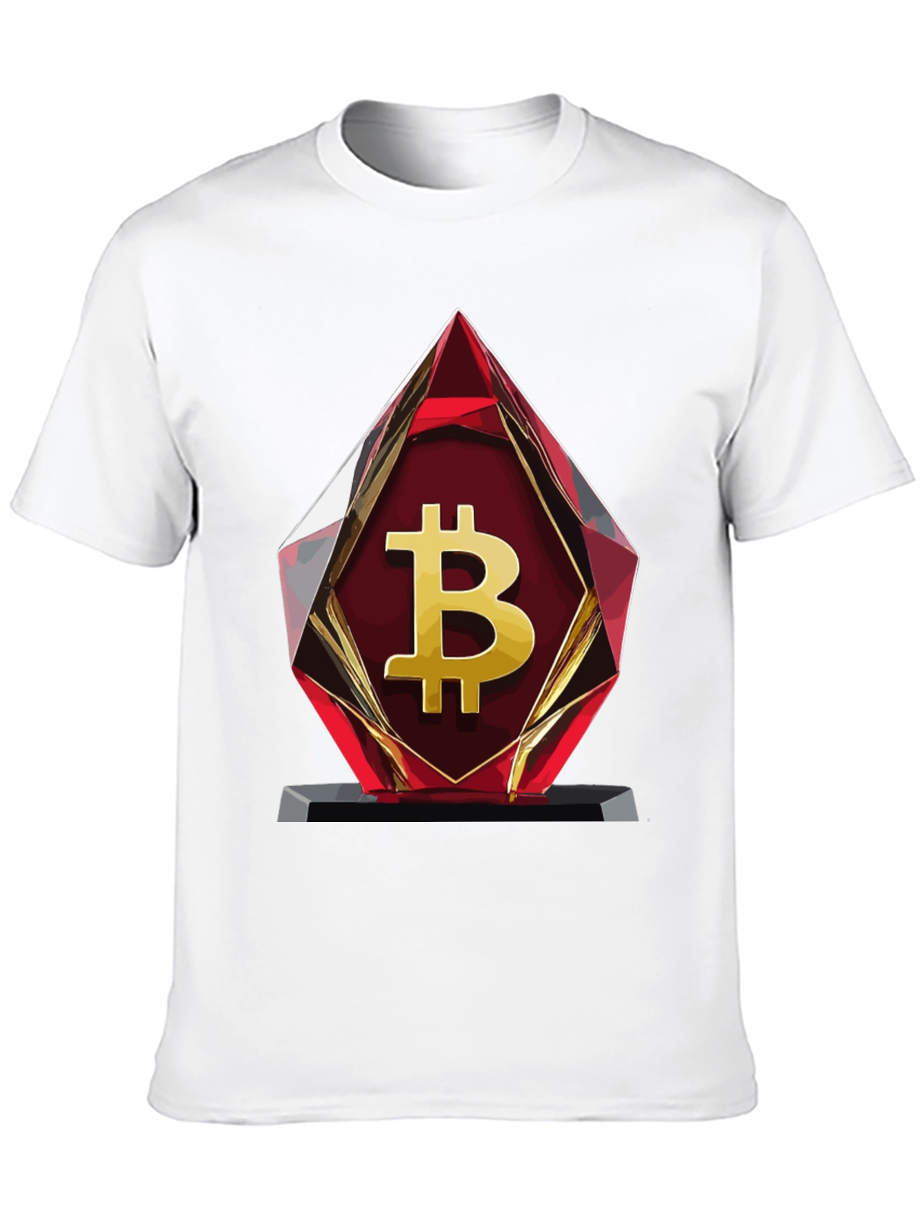 Bitcoin Trophy T-Shirt - Crypto Currency Tee