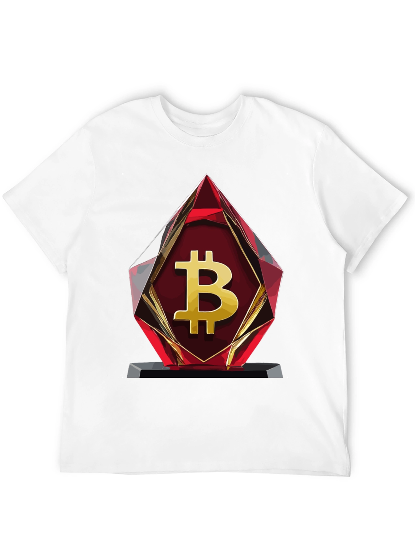 Bitcoin Trophy T-Shirt - Crypto Currency Tee