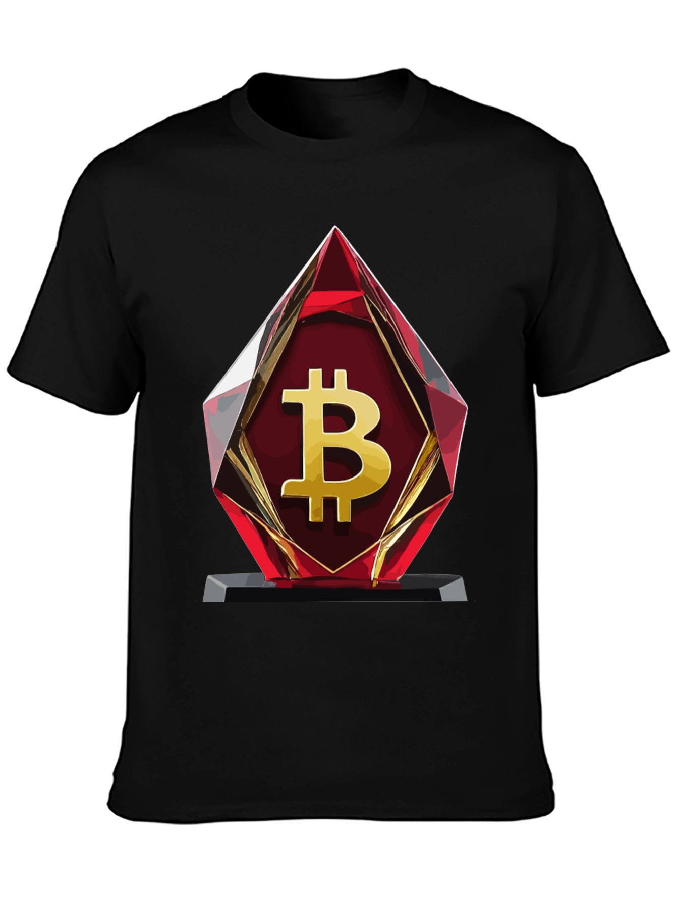 Bitcoin Trophy T-Shirt - Crypto Currency Tee