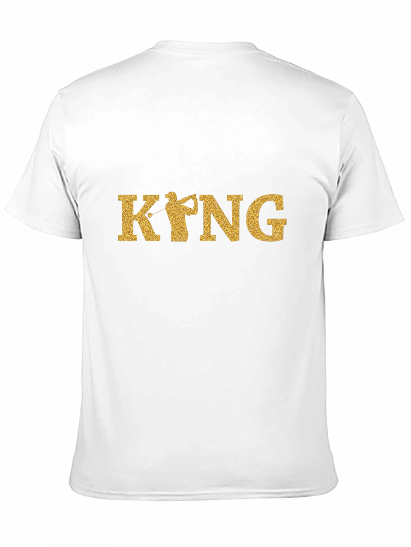 Golf King Black Graphic Tee