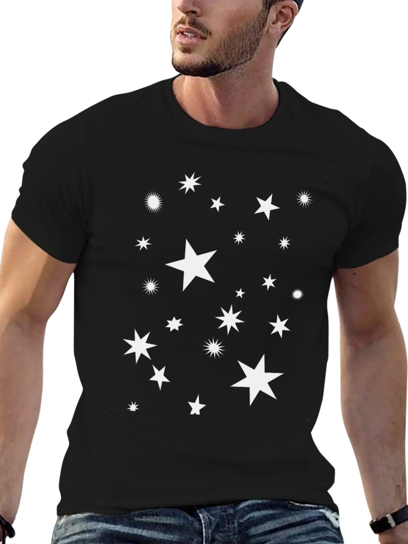 Starry Night Black T-Shirt