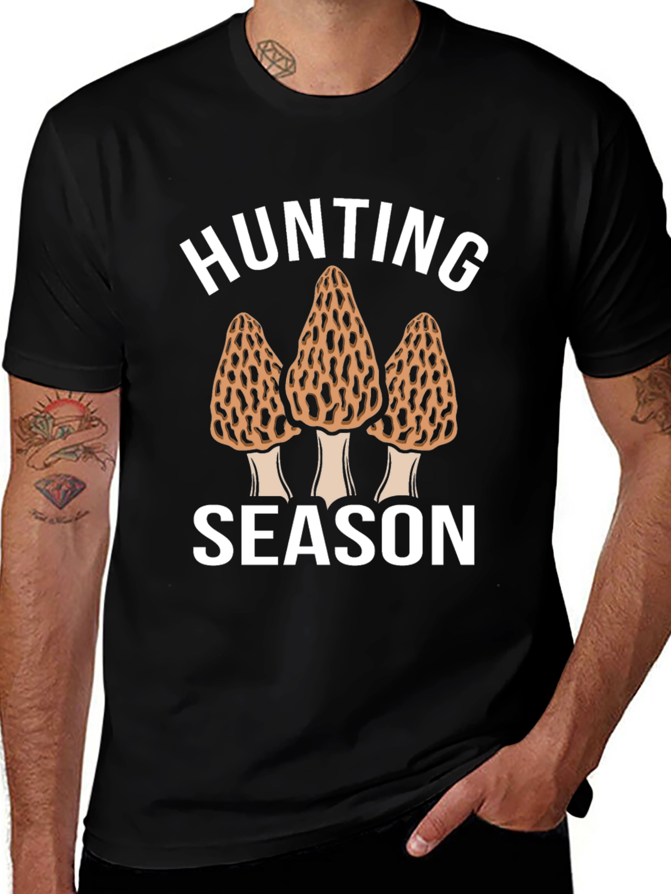 Hunting Season Morel Mushroom T-Shirt