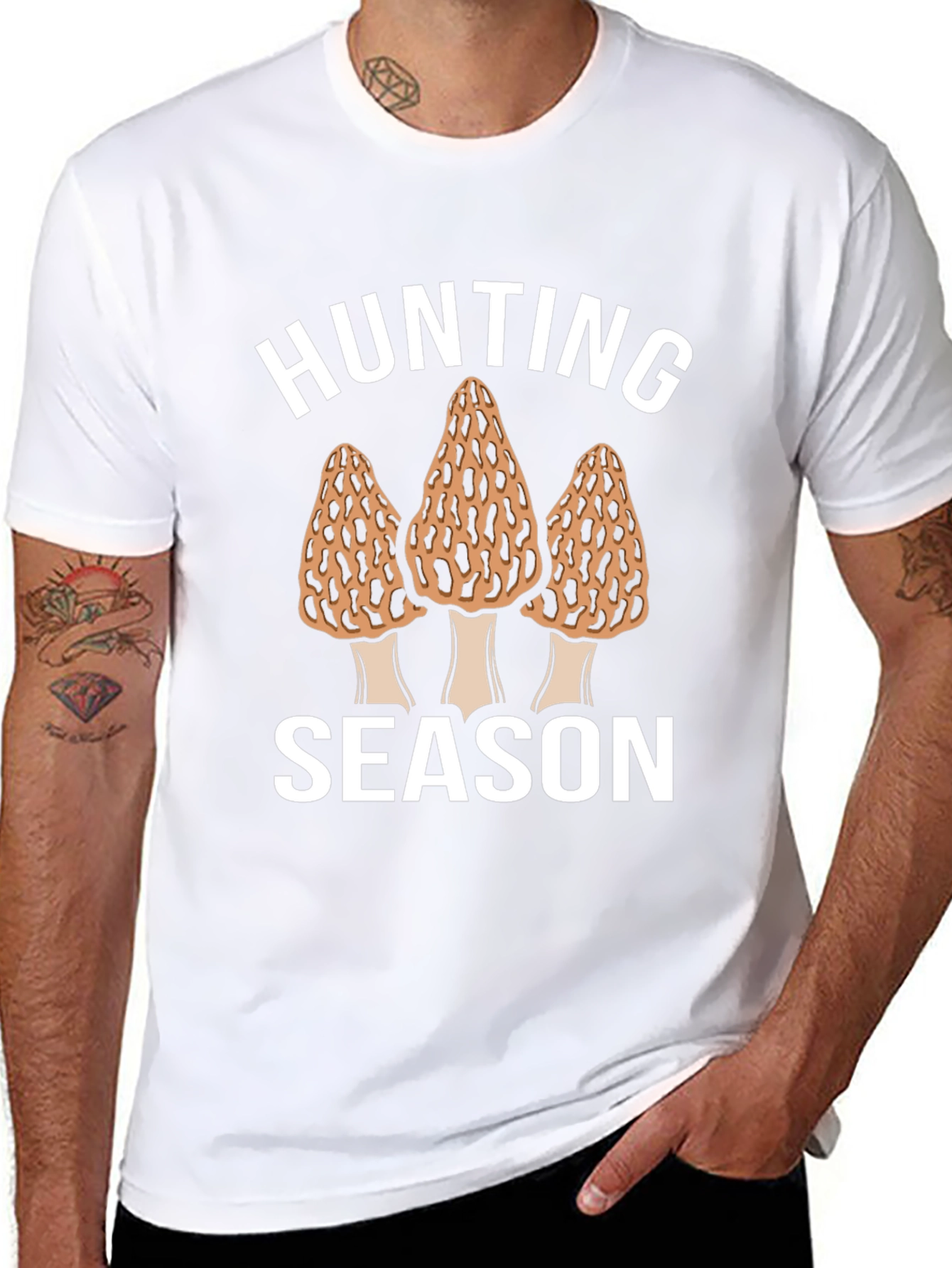 Hunting Season Morel Mushroom T-Shirt