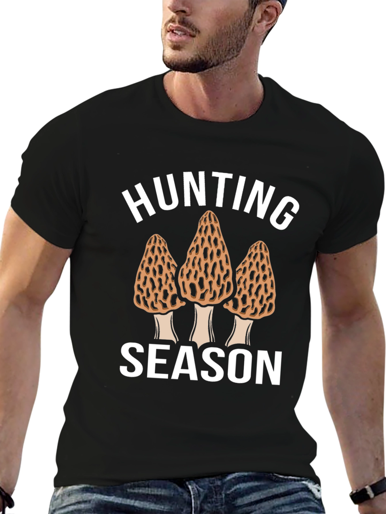 Hunting Season Morel Mushroom T-Shirt