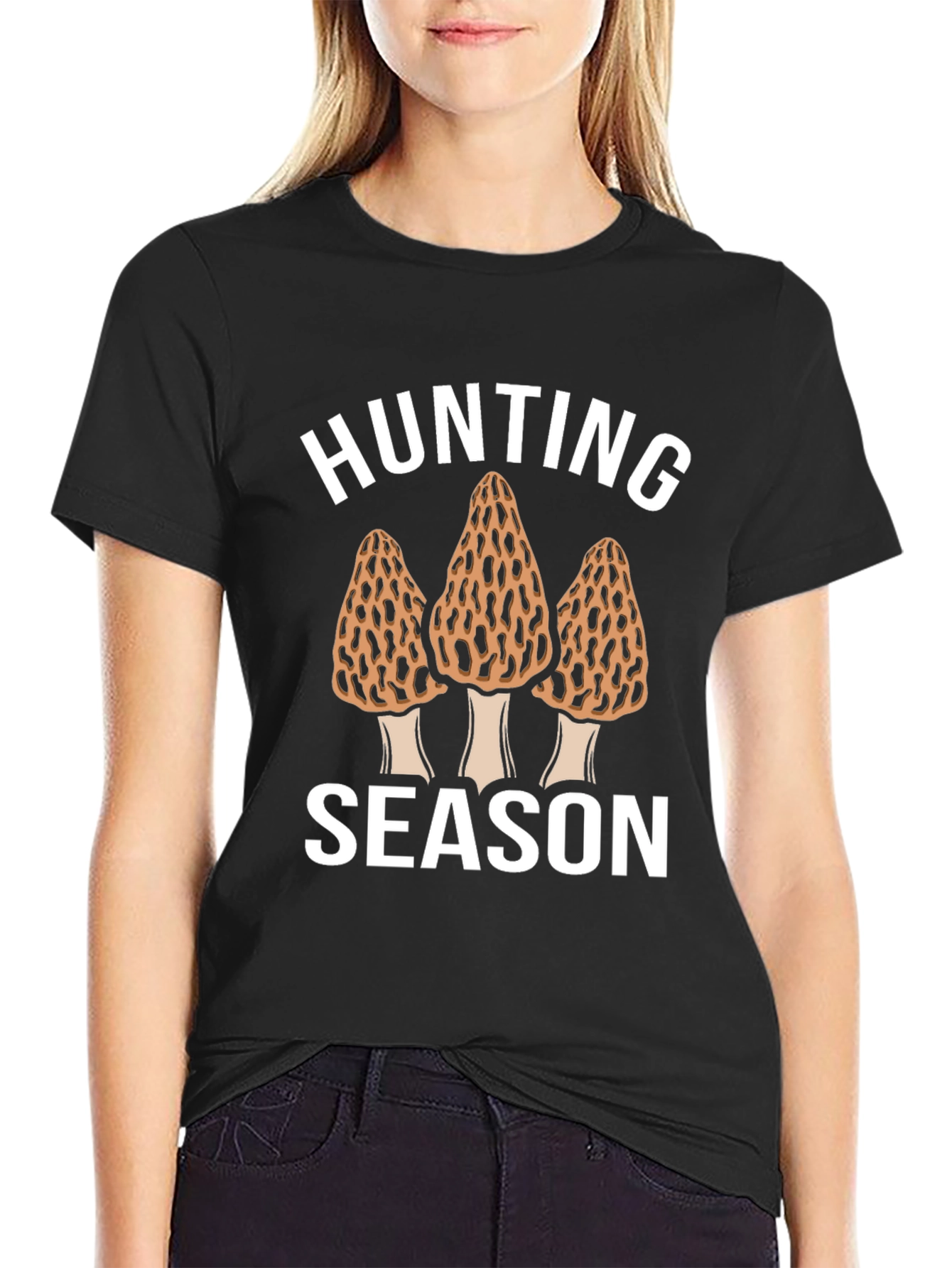 Hunting Season Morel Mushroom T-Shirt