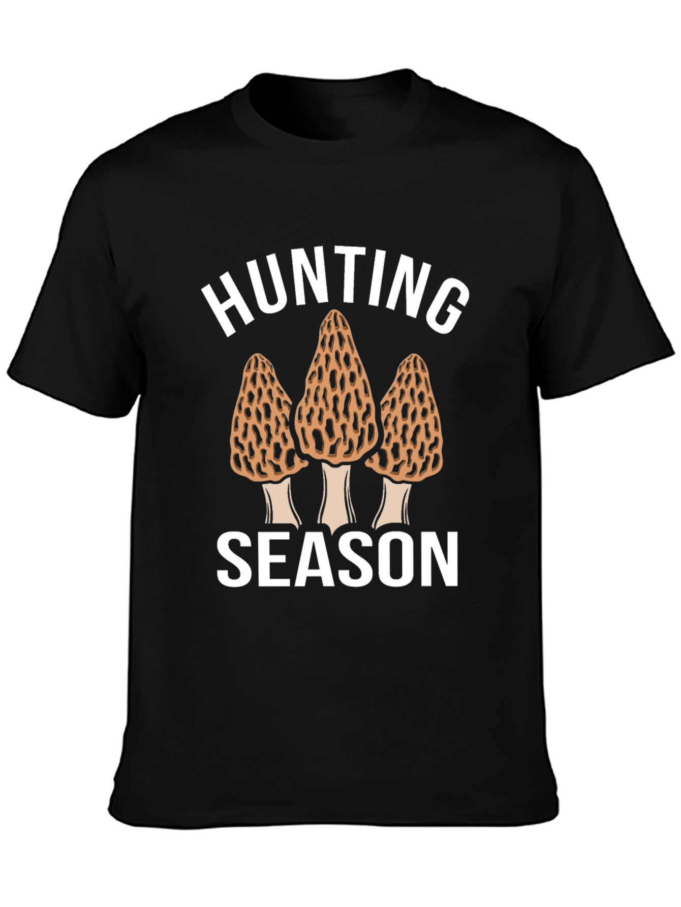 Hunting Season Morel Mushroom T-Shirt