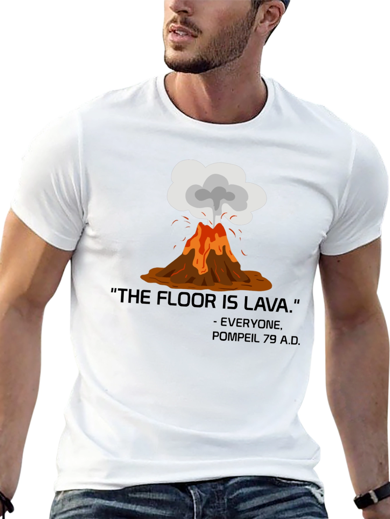 The Floor is Lava Graphic Tee