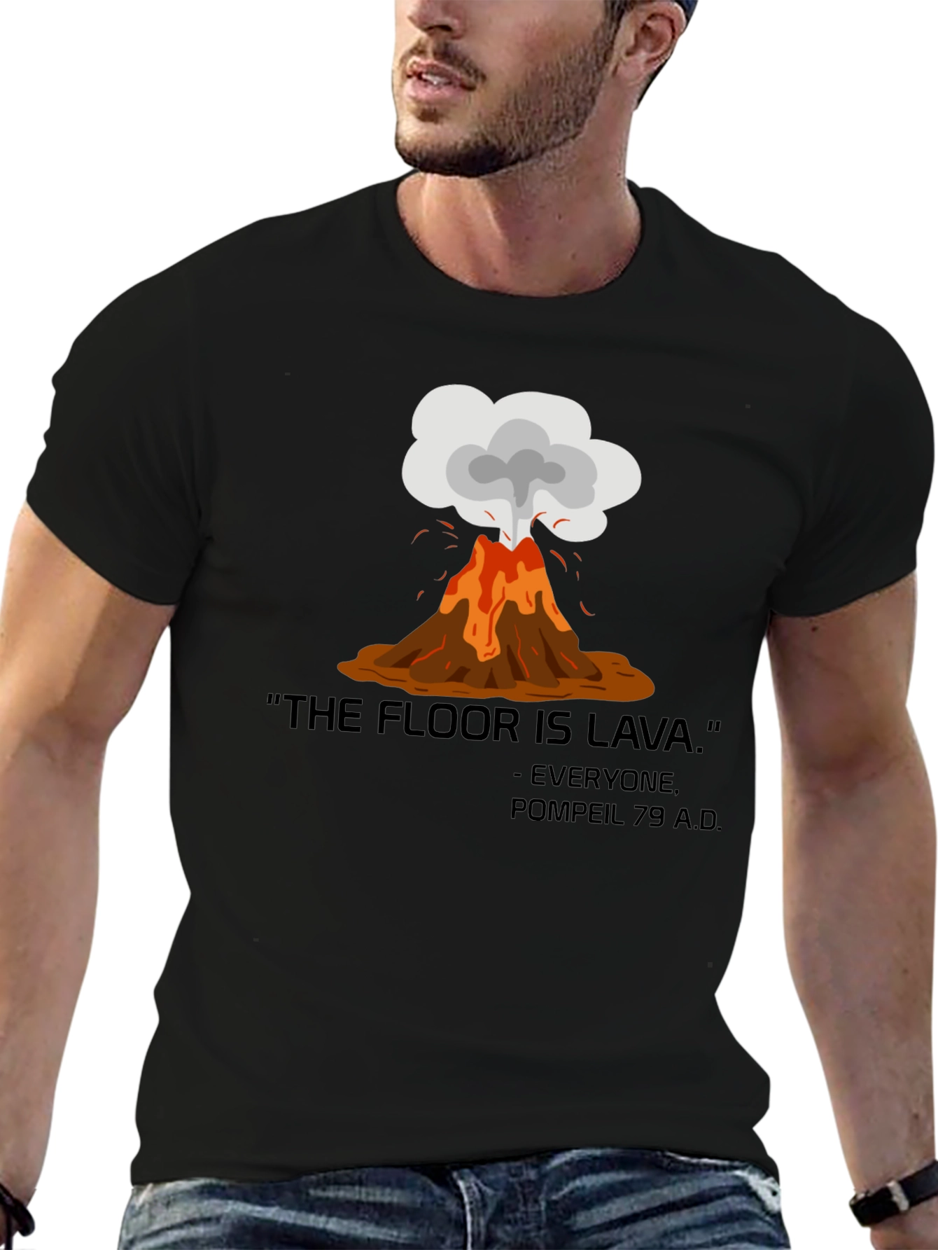 The Floor is Lava Graphic Tee