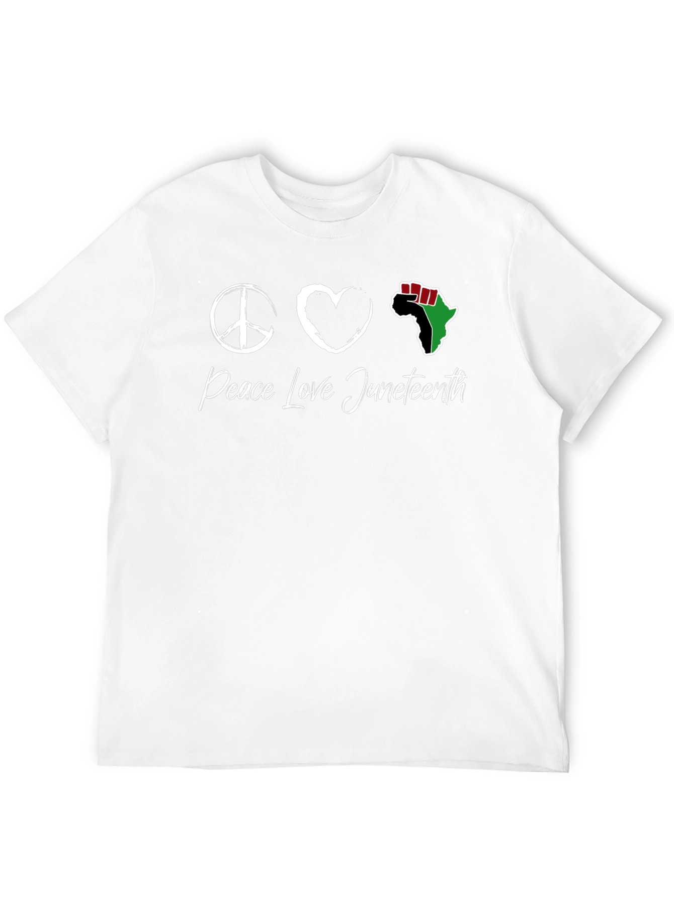 Peace Love Juneteenth T-Shirt