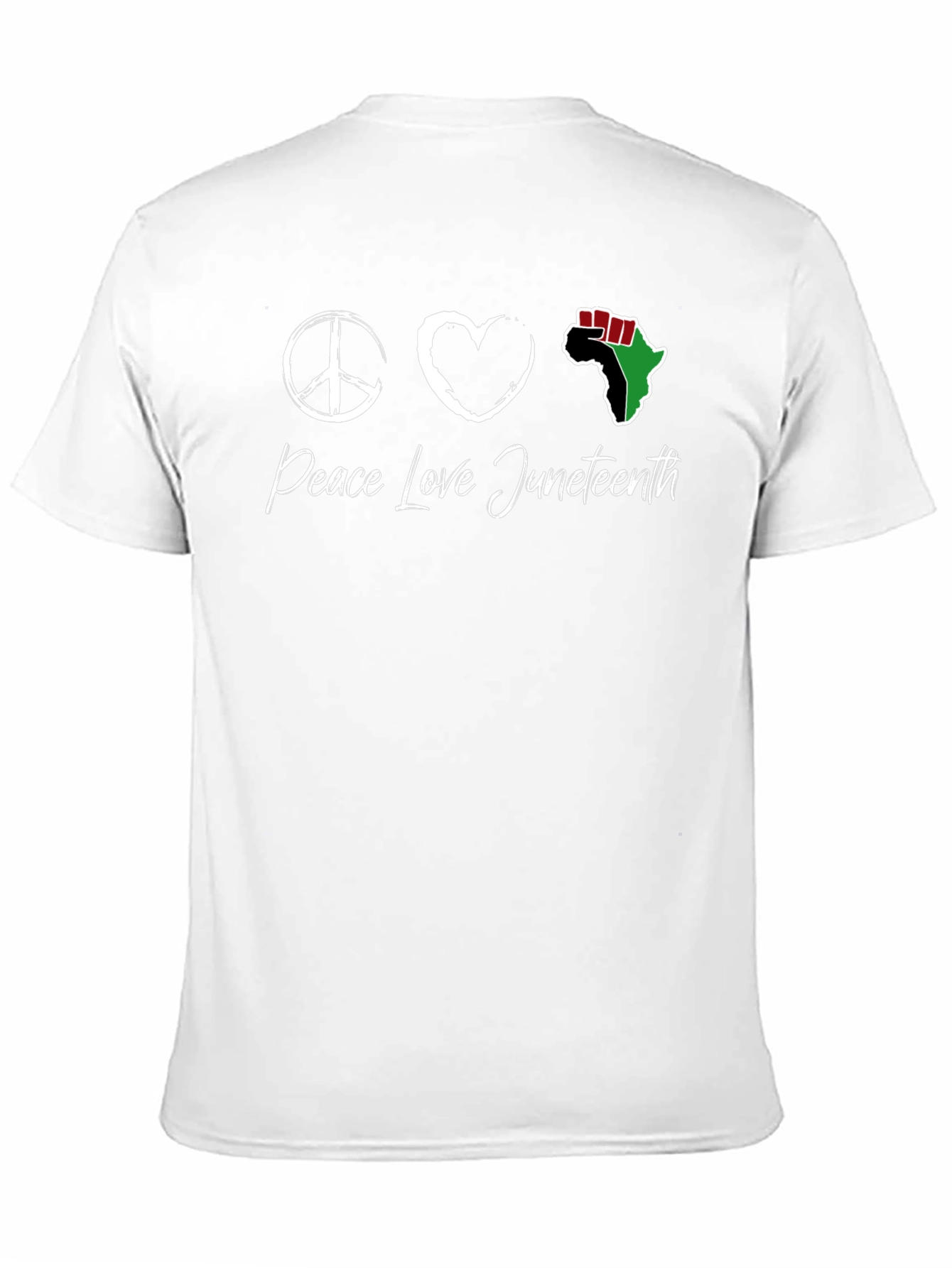Peace Love Juneteenth T-Shirt