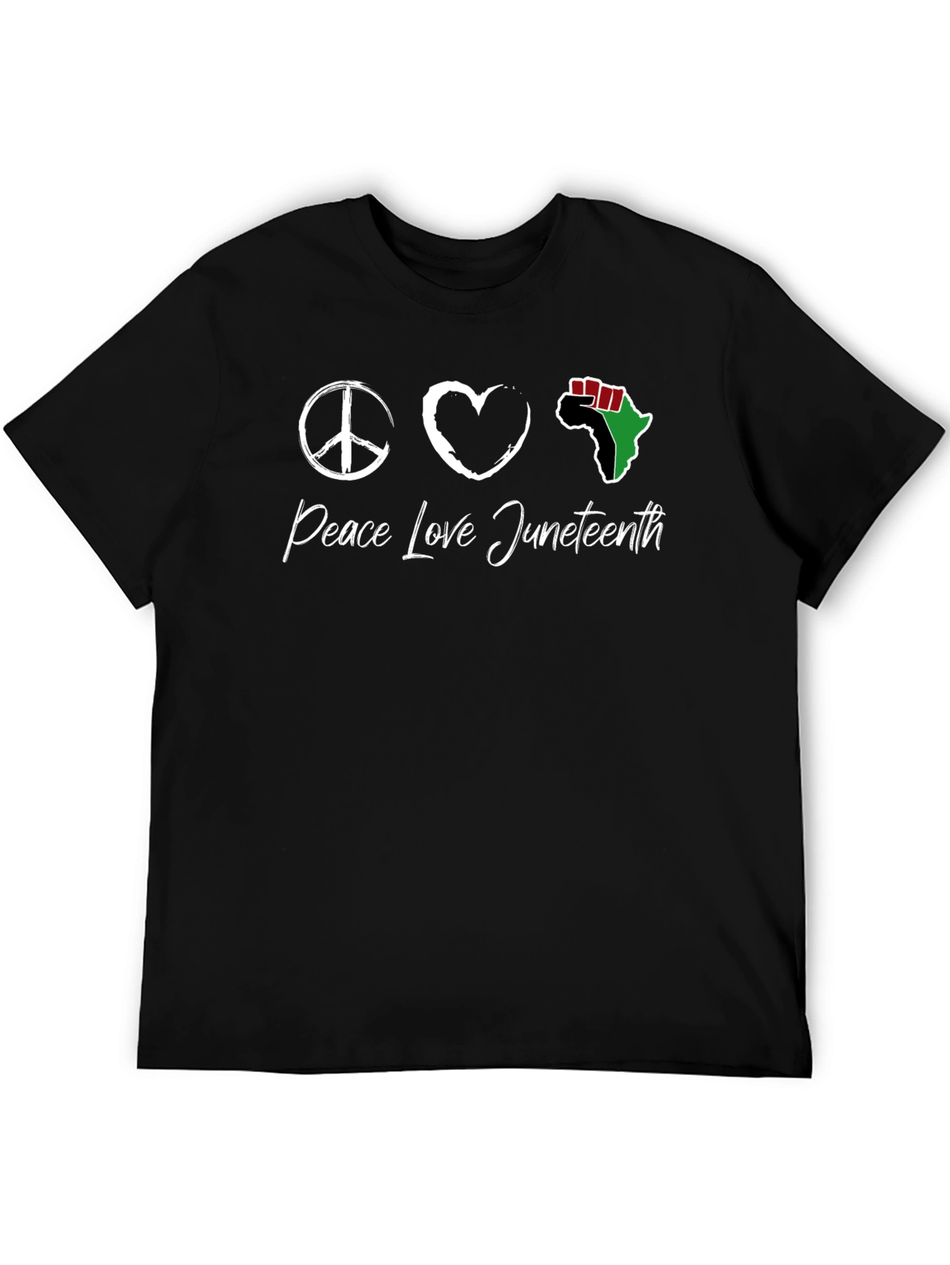 Peace Love Juneteenth T-Shirt