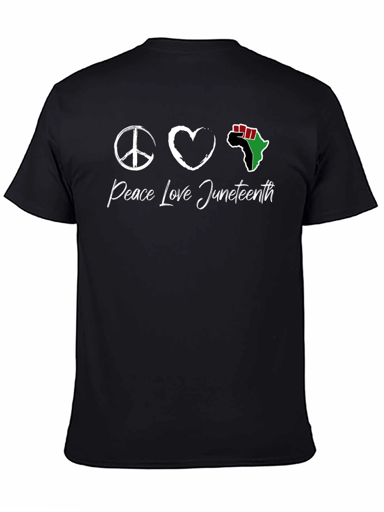 Peace Love Juneteenth T-Shirt