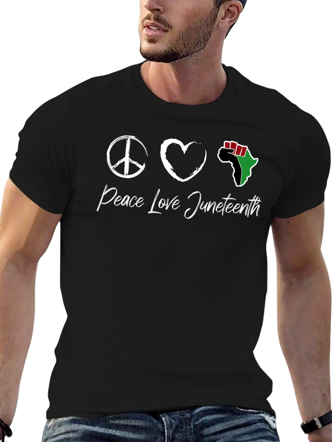 Peace Love Juneteenth T-Shirt