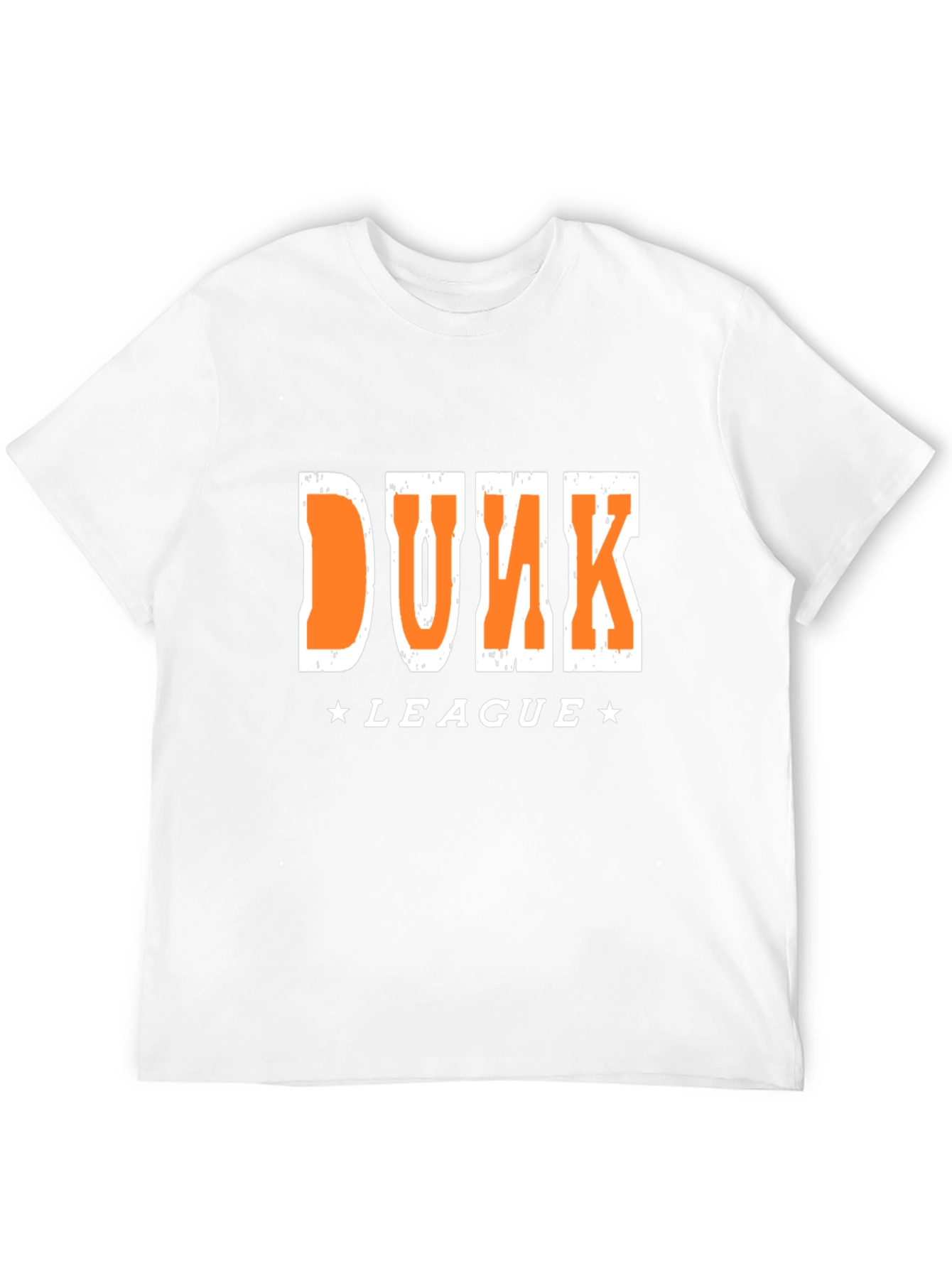 Dunk League Graphic T-Shirt - Black Cotton Tee