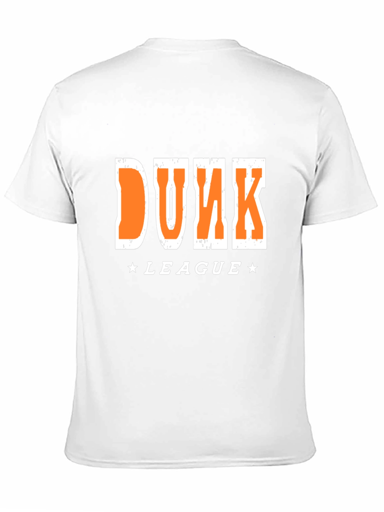 Dunk League Graphic T-Shirt - Black Cotton Tee