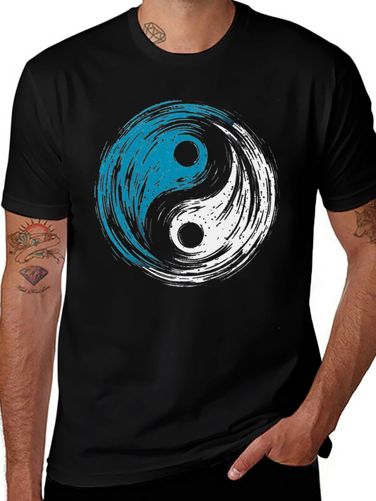 Yin Yang Graphic T-Shirt - Balance & Harmony