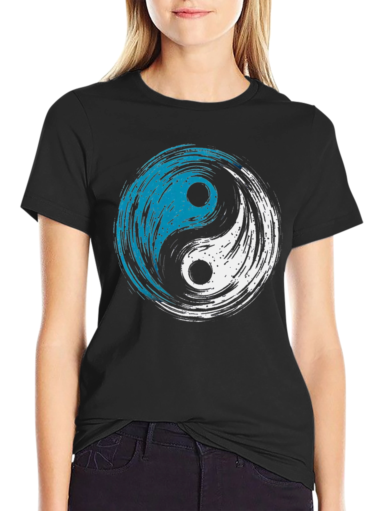 Yin Yang Graphic T-Shirt - Balance & Harmony