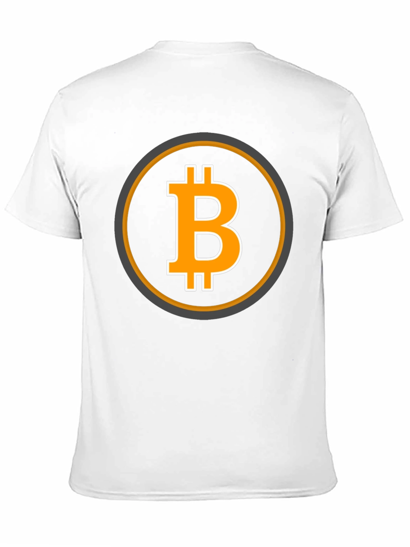 Bitcoin Logo Graphic Tee - Black