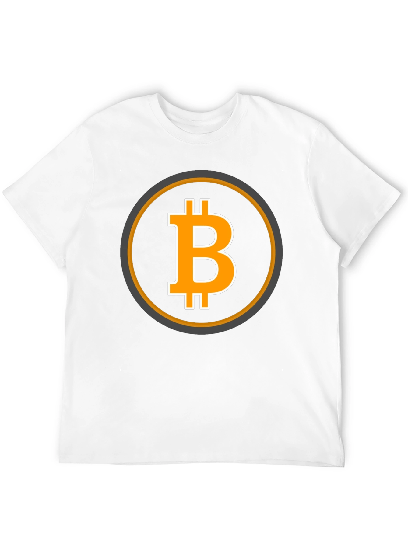 Bitcoin Logo Graphic Tee - Black
