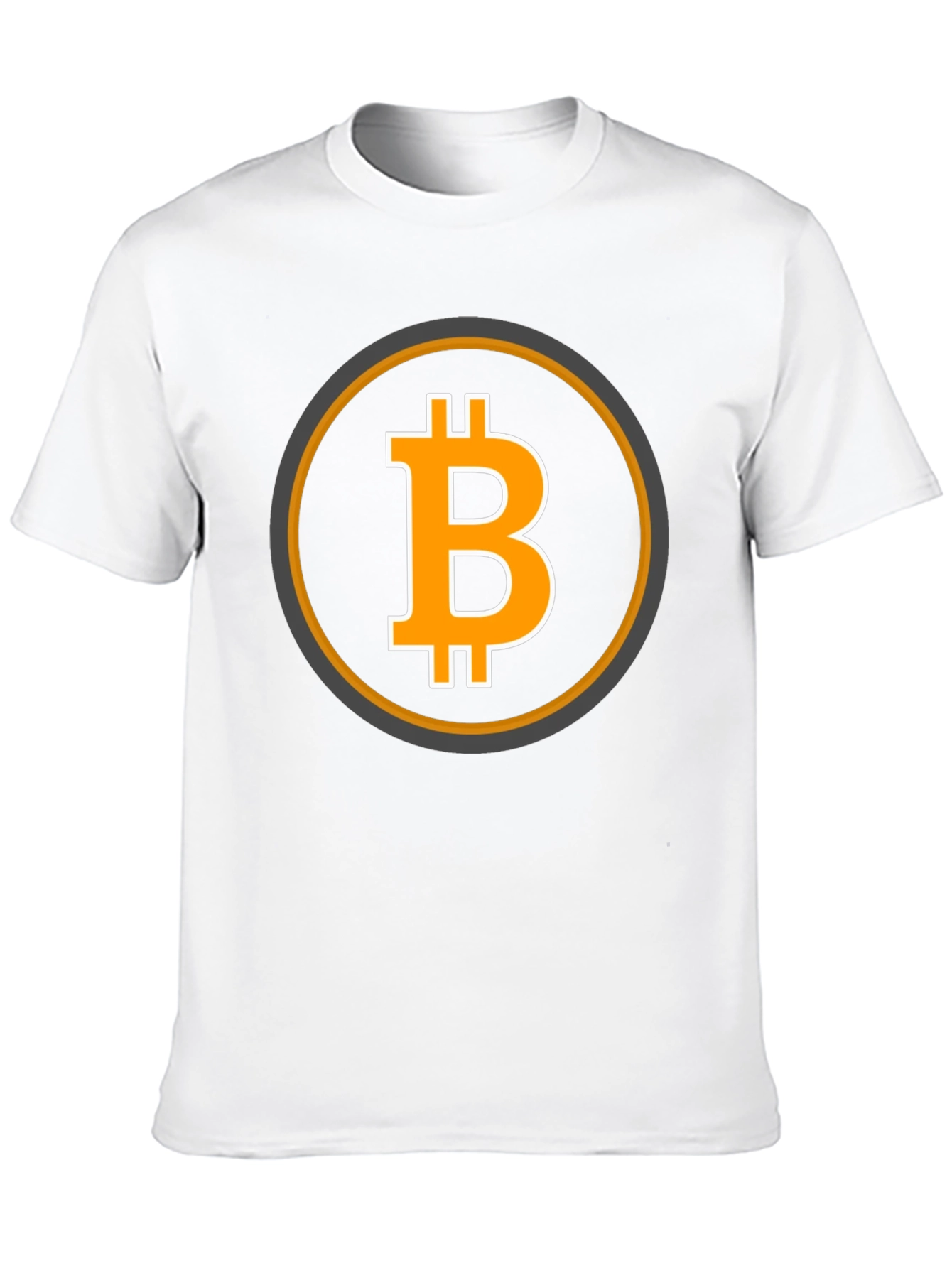 Bitcoin Logo Graphic Tee - Black