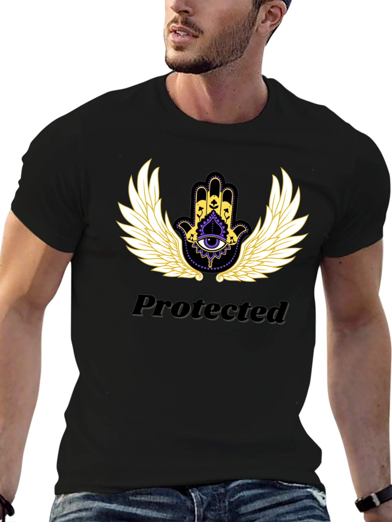 Protected Hamsa Graphic Tee