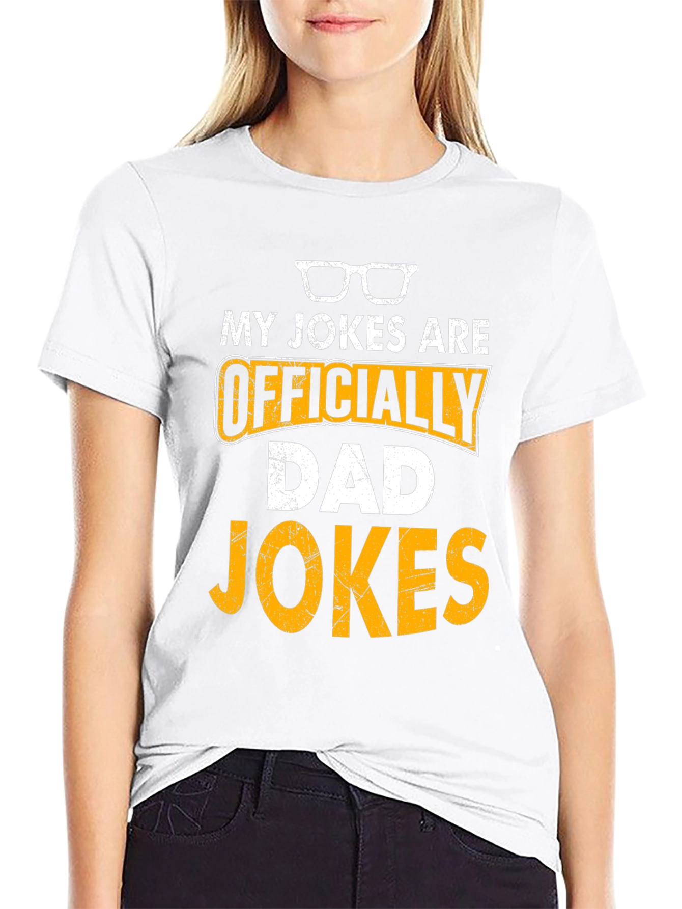 Officially Dad Jokes T-Shirt Funny Fathers Day Gift