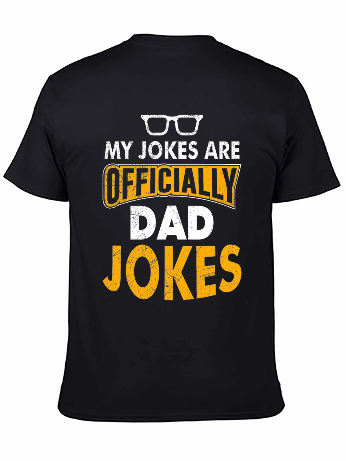 Officially Dad Jokes T-Shirt Funny Fathers Day Gift