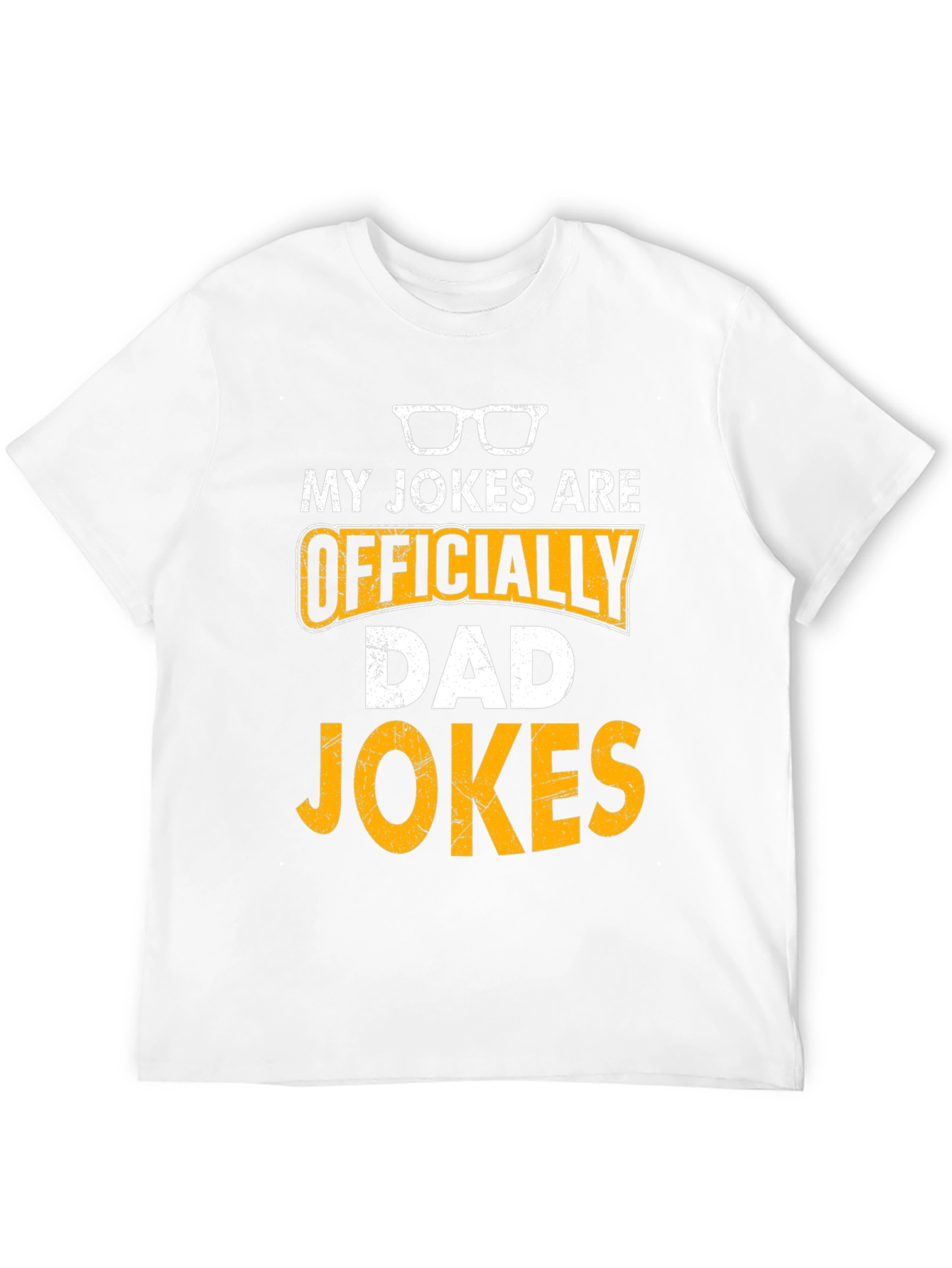 Officially Dad Jokes T-Shirt Funny Fathers Day Gift