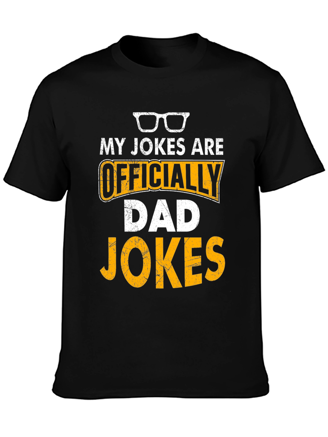Officially Dad Jokes T-Shirt Funny Fathers Day Gift