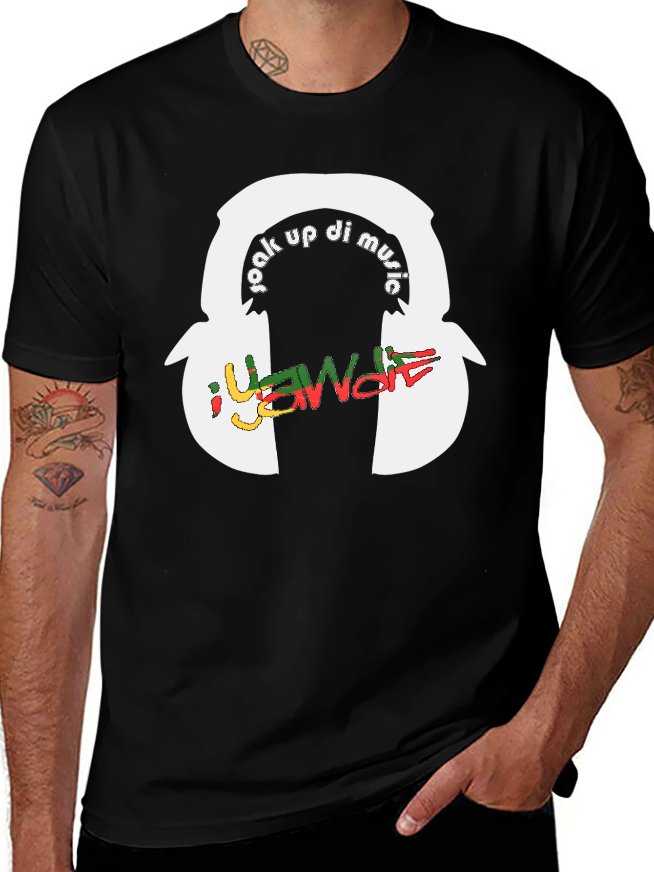 Soak Up Di Music Reggae Inspired T-Shirt
