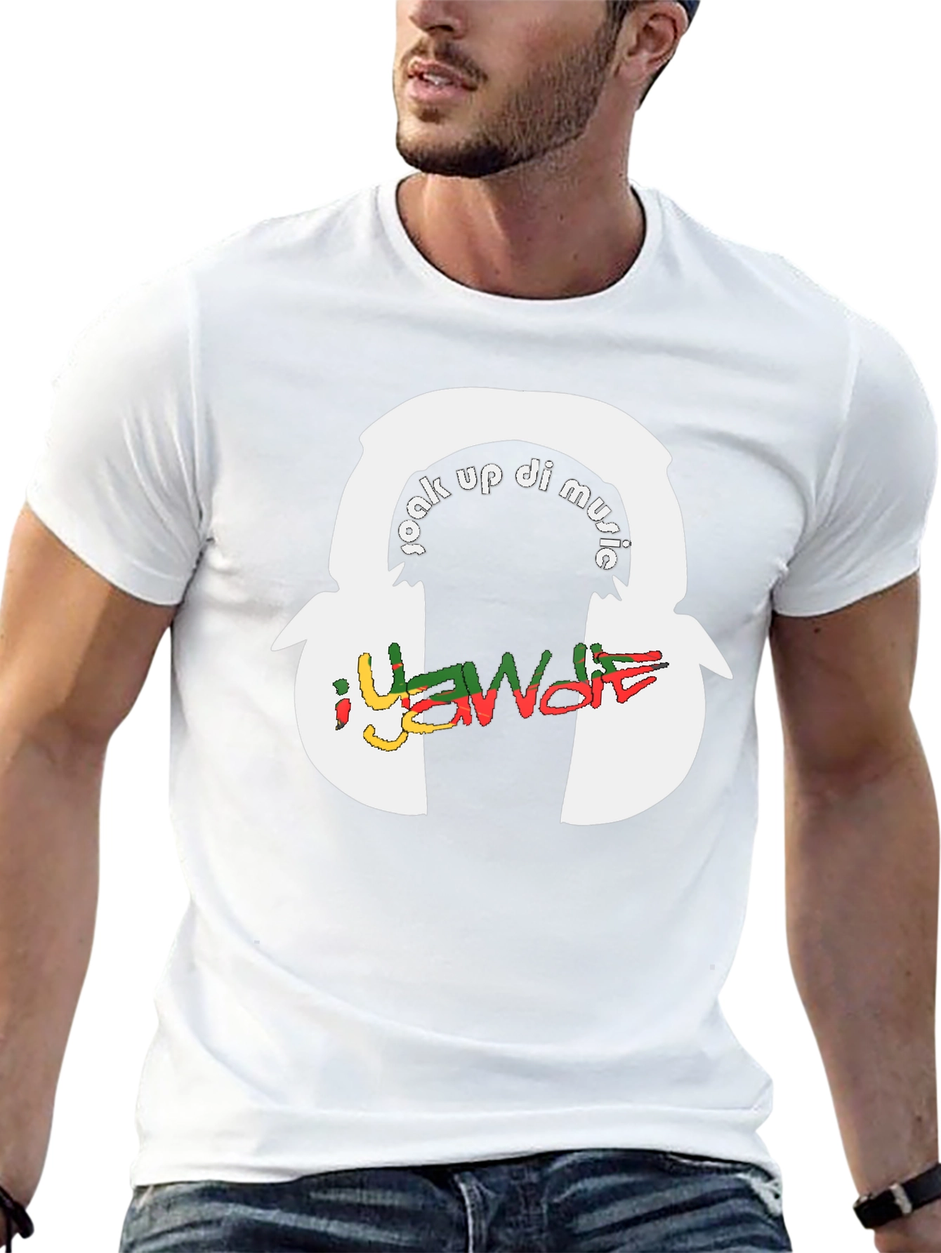 Soak Up Di Music Reggae Inspired T-Shirt