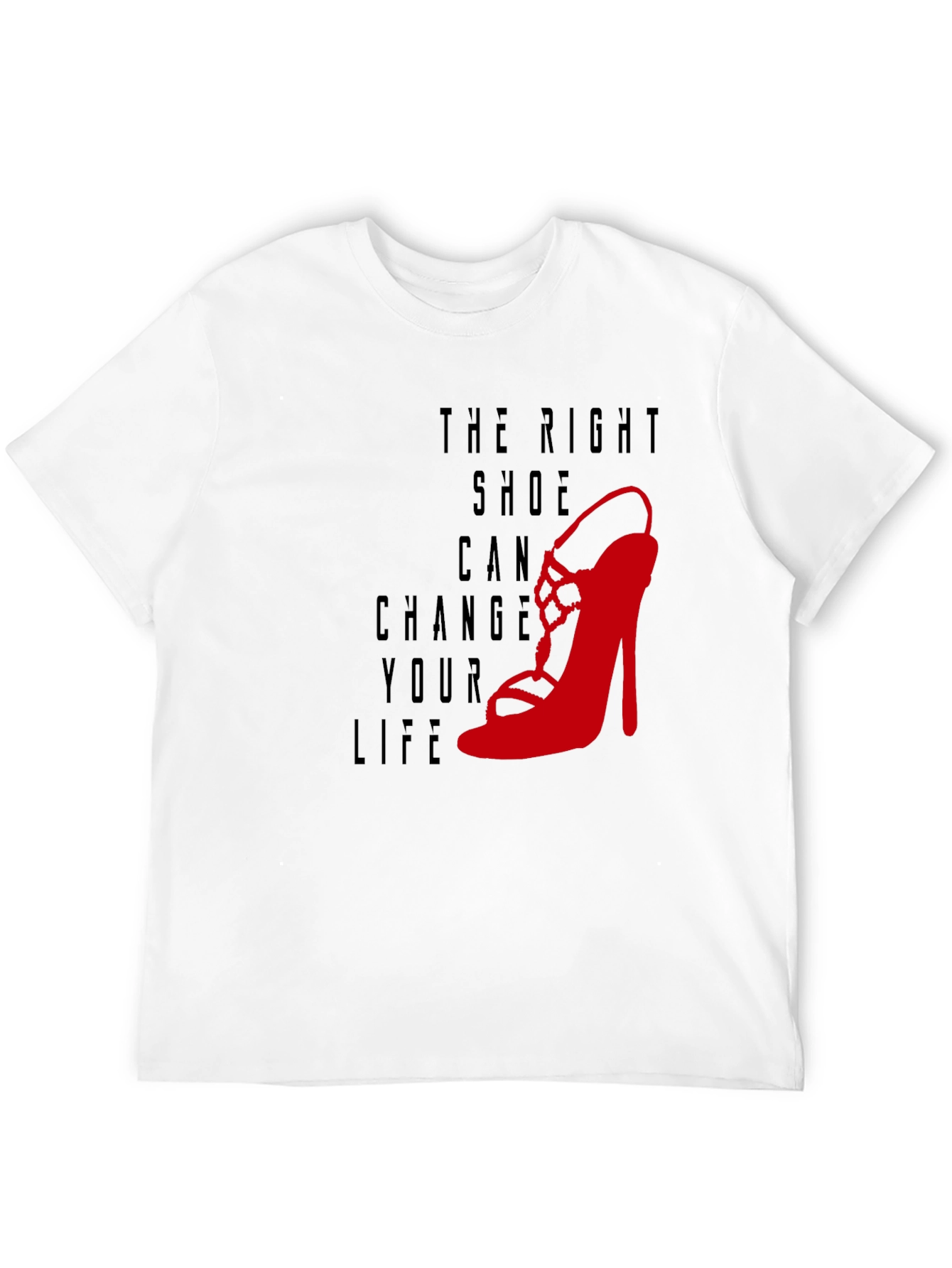 The Right Shoe T-Shirt - Fashion Graphic Tee