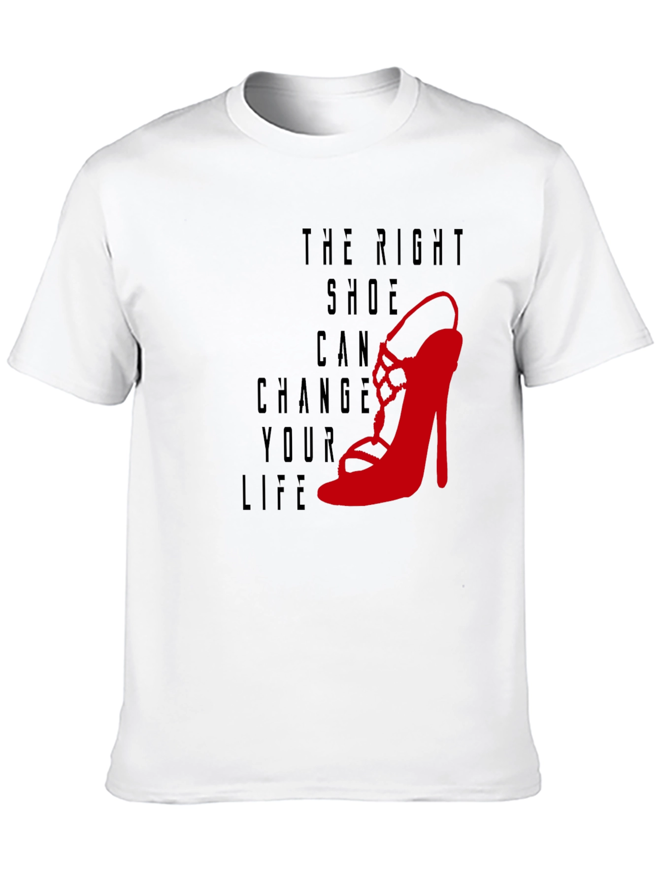 The Right Shoe T-Shirt - Fashion Graphic Tee