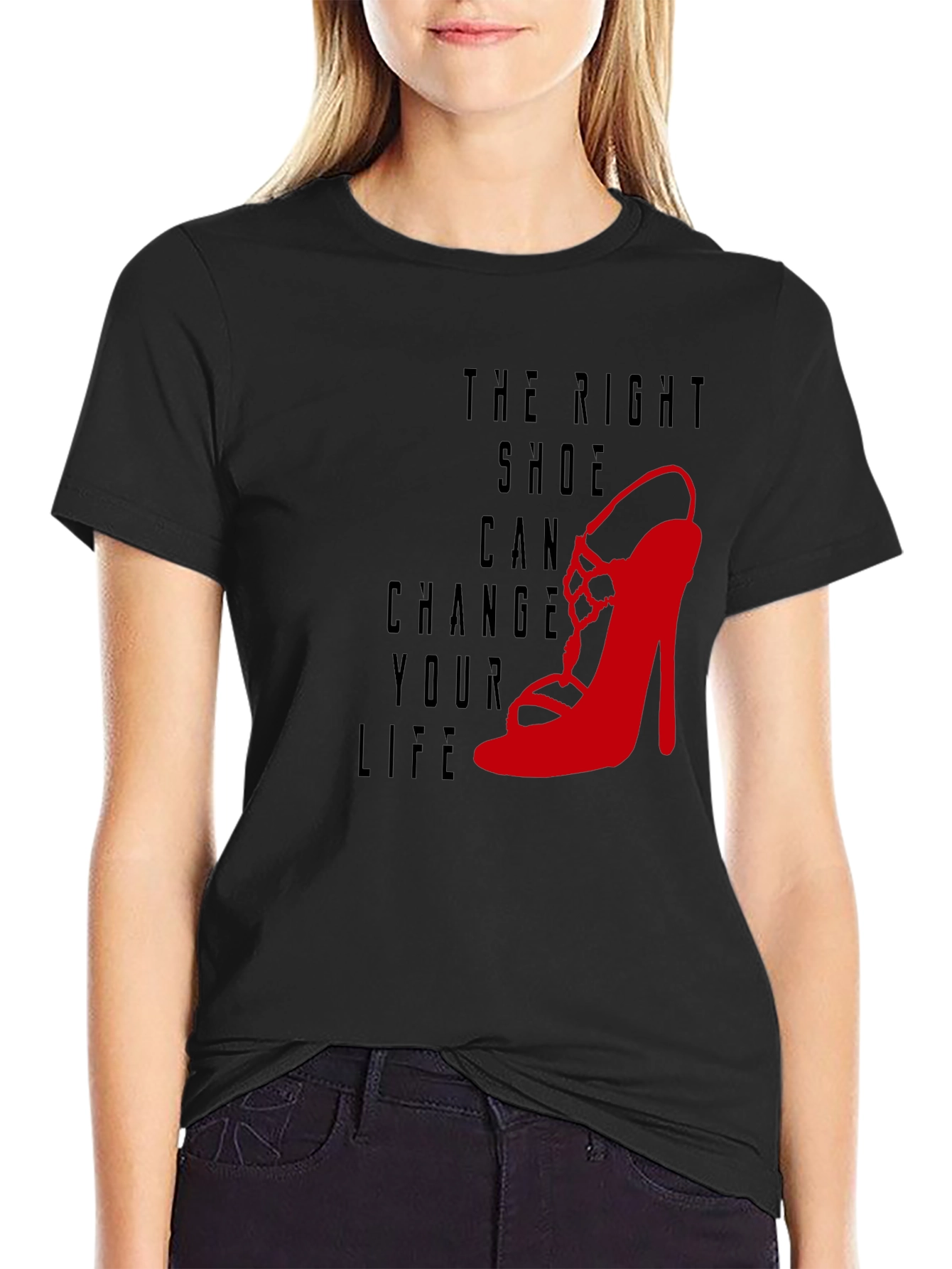 The Right Shoe T-Shirt - Fashion Graphic Tee