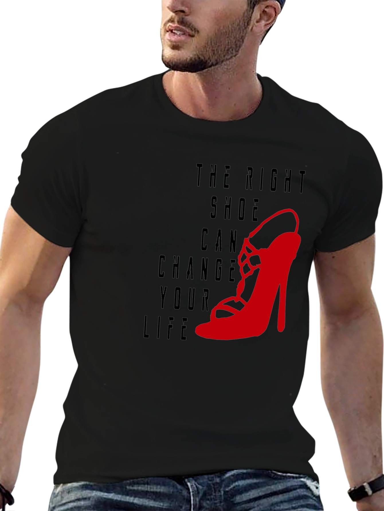 The Right Shoe T-Shirt - Fashion Graphic Tee