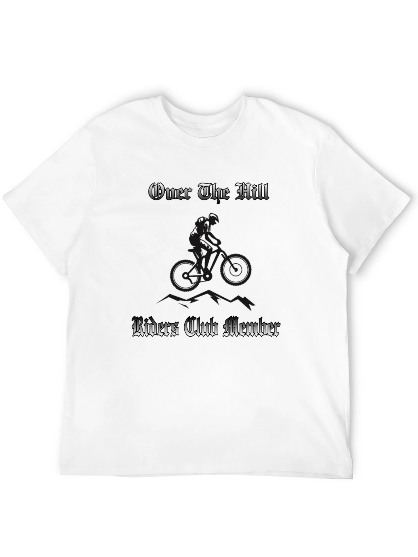 Over the Hill Riders Club Member Black T-Shirt
