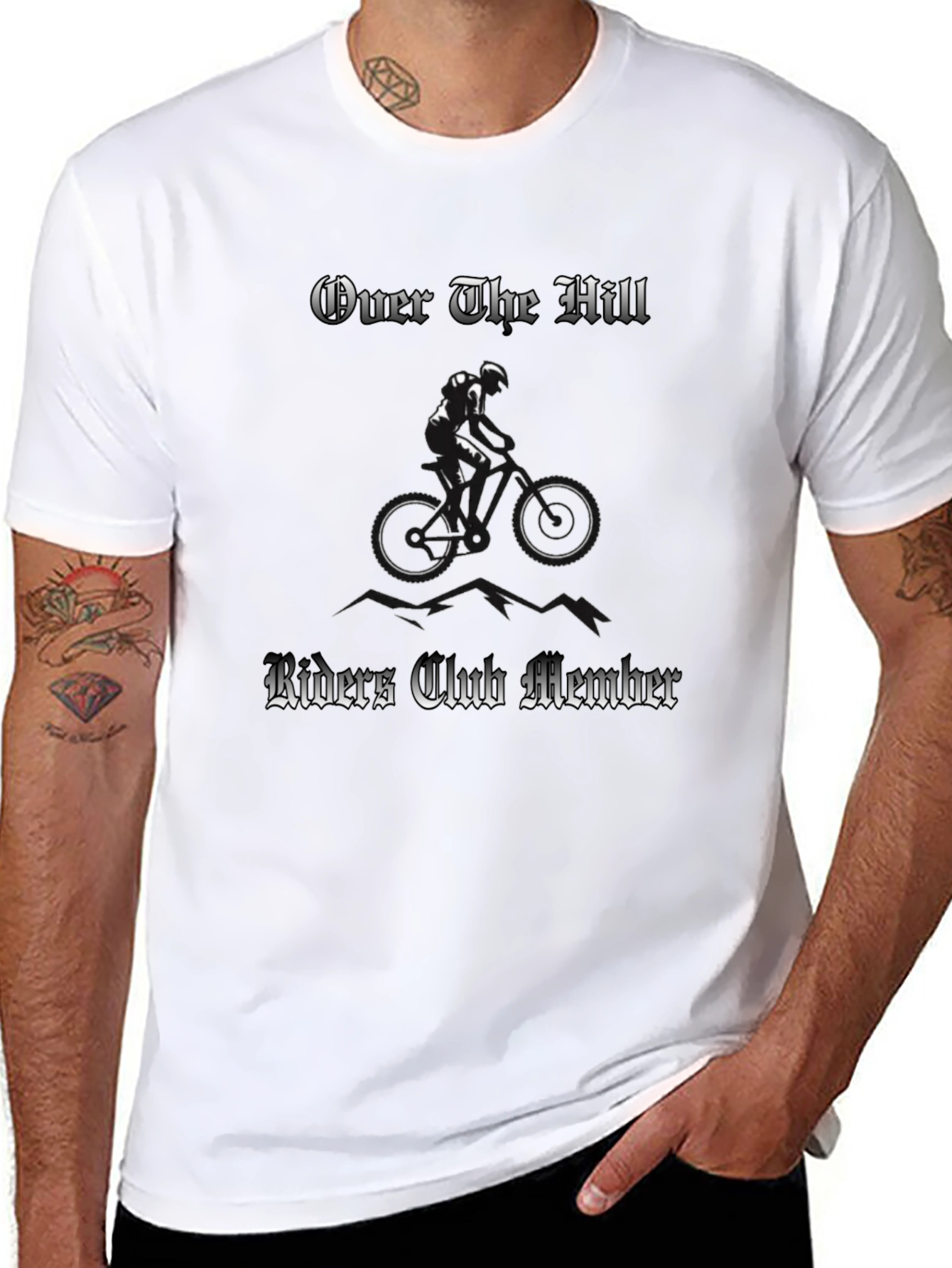 Over the Hill Riders Club Member Black T-Shirt