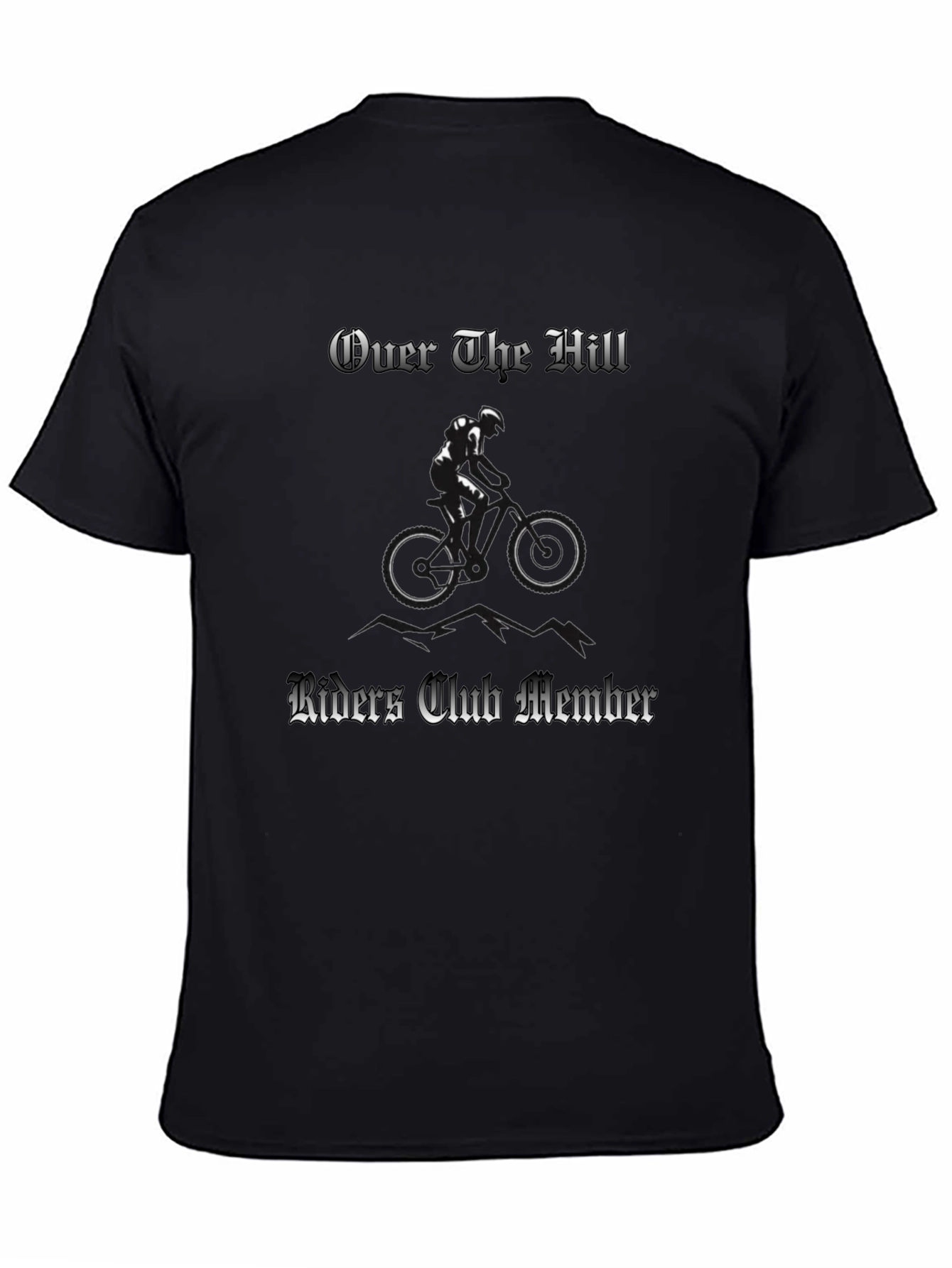 Over the Hill Riders Club Member Black T-Shirt