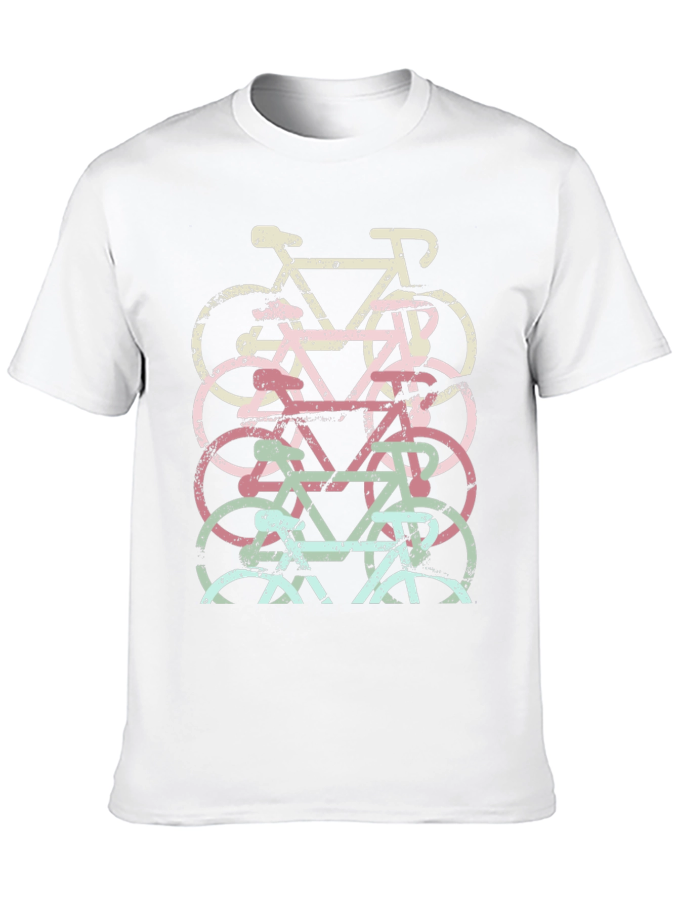 Bicycle Stack Graphic Tee - Black