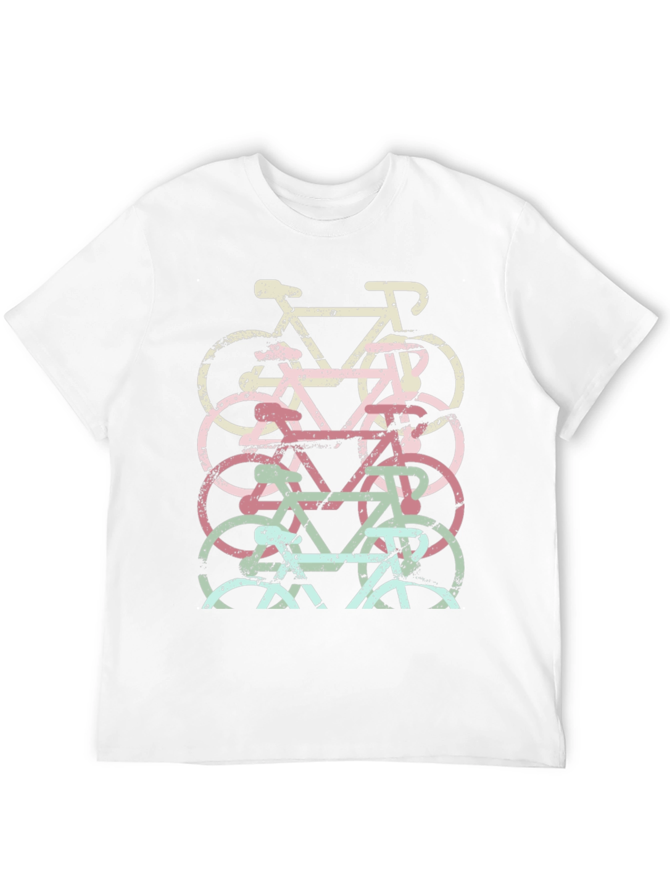 Bicycle Stack Graphic Tee - Black