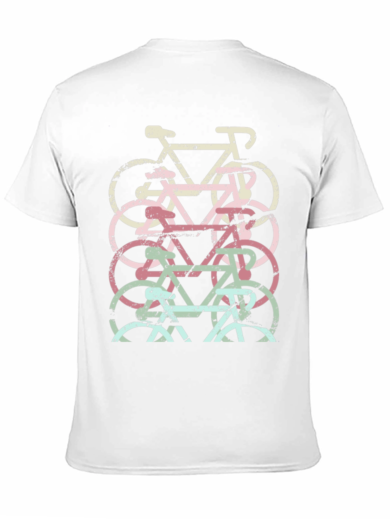 Bicycle Stack Graphic Tee - Black